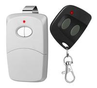 Kingdder 2 Pcs Two Button Garage Door Remote Compatible with Linear Multicode 10 Dip Switch 3089 3060 3070 3083 300mhz Gate Door Opener Garage Door Remote Replacement, 2 Styles