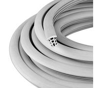 Kingdder Concrete Expansion Joint Filler Driveway Crack Filler Flexible EPDM Rubber Strip for Concrete Crack Repair Replacement Weather Aging Resistance Expansion Joint(1/2'' Wide, 25 ft Long)