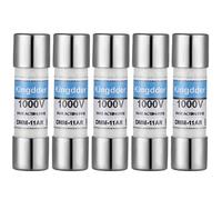 Kingdder Digital Multimeter Fuse Dmm-11A 11A 1000V DMM Replacement Fuse Fast Acting DMM Fuse Replacement Agent Fuse 10 x 38 mm, 3/8 Inch x 1-1/2 Inch (5)