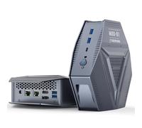 KINGDEL GH9 Mini PC with i9 12th Gen. CPU, 14 Cores 24MB Cache up to 5.0GHz CPU 32GB DDR4 RAM 1TB NVMe SSD 4*USB3.2 Thunderbolt 4/HD/DP 8K 7680x4320 2 * 2.5G RJ45 LAN WF 6E+BT 5.3 W-11 Pro
