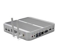 KINGDEL i5 CPU, Mini Desktop PC with 4GB RAM, 256GB SSD, HD, VGA, 4*USB 3.0, Fanless Computer, Metal Case W-11 Pro