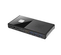 KINGDEL M6 Mini Desktop PC Processor N-series CPU 4 Cores Up to 3.70GHz 8GB DDR4 RAM 256GB SSD Built-in AX201 Network Card 1xHD 1xType-C 1x2.5G LAN W-11 Pro
