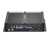 KINGDEL Mini Business PC, Core i5-8250U 8th Gen CPU, 16G DDR4 RAM 1TB SSD, HD(4K@60Hz) Outputs 6xUSB 2xCOM, VGA Fanless Gaming Computer Support Two Screen W-11 Pro