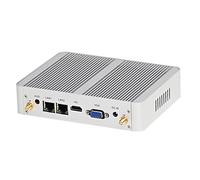 KINGDEL Mini PC Home Firewall Celeron J4105 4 Cores CPU 4GB DDR4 RAM 128GB SSD UHD Graphics 600 Micro Industrial PC Support 4K 1xHD 2xLAN 4xUSB 1xCOM W-11 Pro