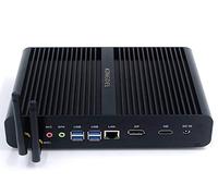 KINGDEL NC860 Fanless Mini PC, Slim Desktop Computer, i7-8550U 8th Gen. 4 Cores CPU, 16GB DDR4 RAM, 512GB NVMe SSD, 4K: 4096x2304, HD Port, DP, WF+BT W-11 Pro
