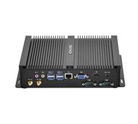 KINGDEL Tiny Nettop/HTPC, i7 CPU Mini Desktop PC, 16GB RAM, 128GB SSD, 2xCOM RS232, 4xUSB 3.0, HD, VGA, Metal Case W-11 Pro