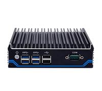 KINGDEL X12 Mini Gaming Desktop PC Celeron J4125 Up to 2.70GHz Processor, 8GB DDR4 RAM 512GB SSD, Support 4K at 60Hz, 2xGigabit LAN 2xDP 1xHD Support HDD Extension W-11 Pro