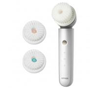 KINGDO Sonic Facial Cleansing Brush, Electric Face Scrubber with 3 Cleaning Modes, IPX7 Waterproof Face Brushes for Cleansing with 2 Magnetic Brush Heads, Rechargeable Battery for All Skin Types