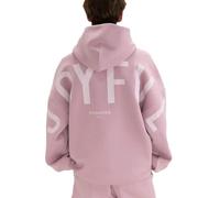 Kingdom Essential Hoodie, Oversized Christian Heavyweight Faith Sweatshirt, Forgiven Graphic Pullover for Men & Women(Mauve Shadows - Joyful,S)