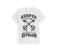 Kingdom Hearts - Keyblade Keeper White - T-Shirt - white - M - 100% Cotton,Jersey M