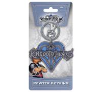Kingdom Hearts Logo Pewter Key Chain