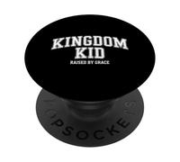Kingdom Kid Raised By Grace Christian PopSockets Adhesive PopGrip