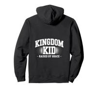 Kingdom Kid Raised By Grace Christian Pullover Hoodie