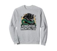 Kingdom Mentality Panther Hip-Hop Design Urban Hustle Art Sweatshirt