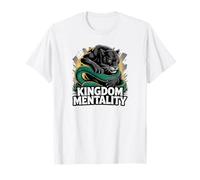Kingdom Mentality Panther Hip-Hop Design Urban Hustle Art T-Shirt