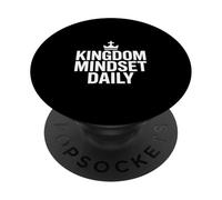 Kingdom Mindset Daily Christian Faith Identity PopSockets Adhesive PopGrip