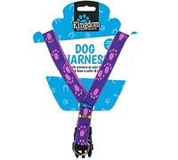 Kingdom New Dog Safety Harness ideal for dogs that pull and fight against leads. (WHITE)