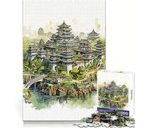 Kingdom Of Asian 1000 Piece Jigsaw Puzzles for Teenagers Jigsaw Brain Gain Sharp Edge Family Game Game Night (38x52cm)