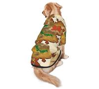 Kingdom Of Bhutan Map Print Soft Dog Hoodie For Medium To Large Dogs, Warm And Breathable Winter Pet Sweatshirt, Easy To Wear Jumper For Cold Weather