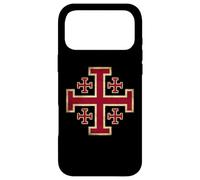 Kingdom of Jerusalem: Christian Jerusalem Cross Case for iPhone 17 Pro Max