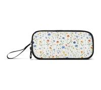 Kingdom of Shattered Flowers Nylon Pencil Bag Pen Case High Capacity Pencil Case for Girls School Stationery for High School Nurse