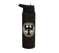 Kingdom of Sicily Heraldry Medieval Sicily Stainless Steel Insulated Water Bottle