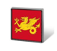 Kingdom of The West Saxons Wessex Flag Dragon Funny Lapel Tie Pin Buttons Brooch Badge Pin Clothes Hat Accessories for Men Women