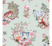 Kingdom Paint Wallpaper Cath Kidston Duck Egg Blue One Size