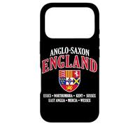 Kingdoms of Anglo-Saxon England Shield White Lettering Case for iPhone 17 Pro