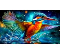 kingfisher 1000 Pieces Jigsaw Puzzles for Adults Challenging Game Jigsaw Puzzle Home Decoration for Adults Gifts 38x26cm/1000pcs