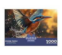 Kingfisher 1000 Pieces Premium Jigsaw for Adults Cool Collage Effect, Fun Details, Educational, Challenging 38x26cm/1000pcs