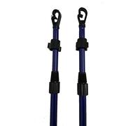 Kingfisher 2.4M Metal Heavy Duty Washing Line Prop Telescopic Home Garden Pole Clothing Laundry Support (2)