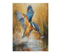 Kingfisher 500 Piece Jigsaw Puzzle for All Ages Jigsaw Festive Gift Idea Family Bonding Activity Whimsical Design Stress Relief Home Decor 500 PCS