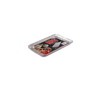 Kingfisher BBQTRAY Disposable BBQ Grill Foil Trays - Silver (Pack of 2)