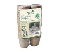 Kingfisher Biodegradable Round Peat Pots 8cm (3") 36pk
