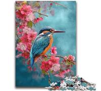 Kingfisher Bird 1000 Piece Jigsaw Puzzle for Adults Teens,Learning Educational Toys Family Games Birthday Present,Gifts (38x52cm)