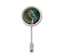 Kingfisher Bird Stick Pin Tie Pin With Protector Gift C94