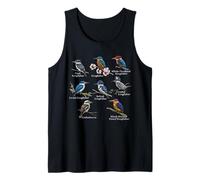 Kingfisher Birdlover Birdwatcher Birding Biologist Bird Tank Top