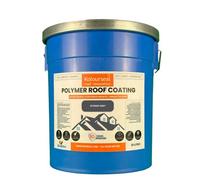 Kingfisher Building Products Kolourseal Roof Paint - Stoker Grey - Water Proofs - Stops Moss Growth - Vibrant Colours - 10 Year Lifespan