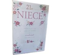 Kingfisher Cards HAPPY 21ST BIRTHDAY NIECE