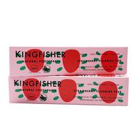 Kingfisher Childrens Strawberry Toothpaste 100ml (Pack of 2) - Vegan