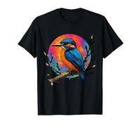 Kingfisher - Colourful Nature Design Wildlife Nature Lovers T-Shirt