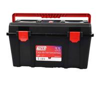Kingfisher Direct Plastic Tool Box With Internal Organiser & Tool Tray - 480 X 258 X 255mm