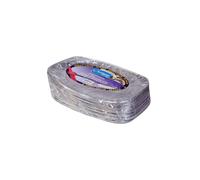 Kingfisher Foil Disposable Platters, Silver, 14-Inch, Pack of 20