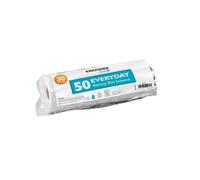 Kingfisher Everyday Swing Bin Liners White 30L 50pk