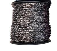 Kingfisher Evolution Race Dyneema SK78 Core Rope 2mm x Approx. 25m - Mini Spool with Polyester Cover - High Strength 200kg Breaking Strain (Black and White)