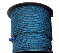 Kingfisher Evolution Race Dyneema SK78 Core Rope 2mm x Approx. 25m - Mini Spool with Polyester Cover - High Strength 200kg Breaking Strain (Blue/Black)
