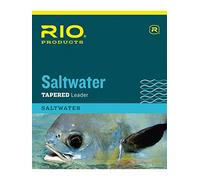Kingfisher Fly Fishing Rio Saltwater Fly Fishing Leader EcoPuck 10FT 12LB - 5 Pack