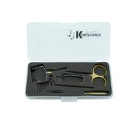 Kingfisher Fly Tying Intro Fly Tying Tool Kit Brass