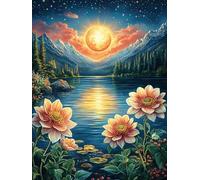 Kingfisher Flying Over A Lotus Pond 1000 Pieces Classic Jigsaw Puzzle Wildlife Pet Puzzle for Adults Decompression Wall Art Mental Exercise Lightweight Recycled Material 1000 PCS